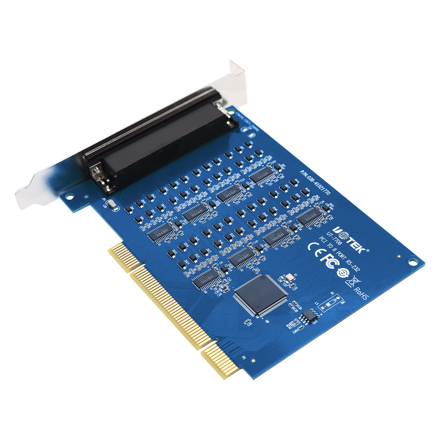 PCI轉(zhuǎn)8口RS-232多串口卡